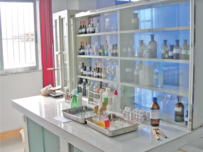 One corner of the laboratory